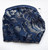 No. RC008 Blue & Silver Tapestry Rosary Case