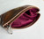 No. RC010 Brown Sheepskin Rosary Case