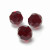 No. 3070 Light Garnet 8mm Czech MC Round Beads - 60 beads