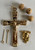 No. 4154 Gold Basilicas Gemstone Rosary Kit