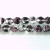 No. 119 8mm Amethyst/Crystal Two Tone Fire Polished Glass - 60 beads No. 119 8mm Amethyst/Crystal Two Tone Fire Polished Glass - 60 beads