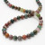 No. 3015 Gemstone Beads 8mm Round Fancy Jasper - 60 beads