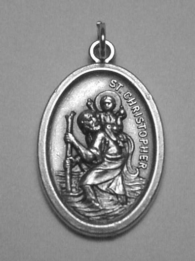 St. Christopher All Of A Tremble 7インチ St. Christopher Medal - Patron Saint of Automobile Drivers