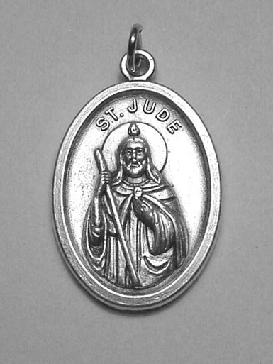 St. Jude Medal - Patron Saint of Impossible Situations | Rosary Parts ...