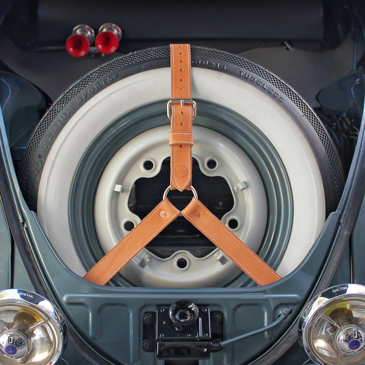 Durastrap 3-Point Spare Tire Strap up to 1967 VW Beetle models