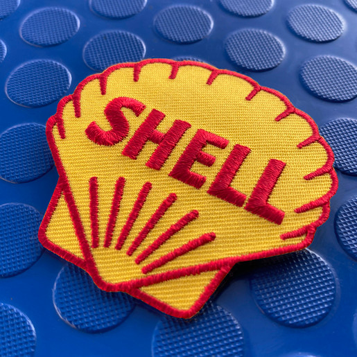 Shell Fuel Logo Patch Embroidered Iron On Sew On Patch For - Foto 5