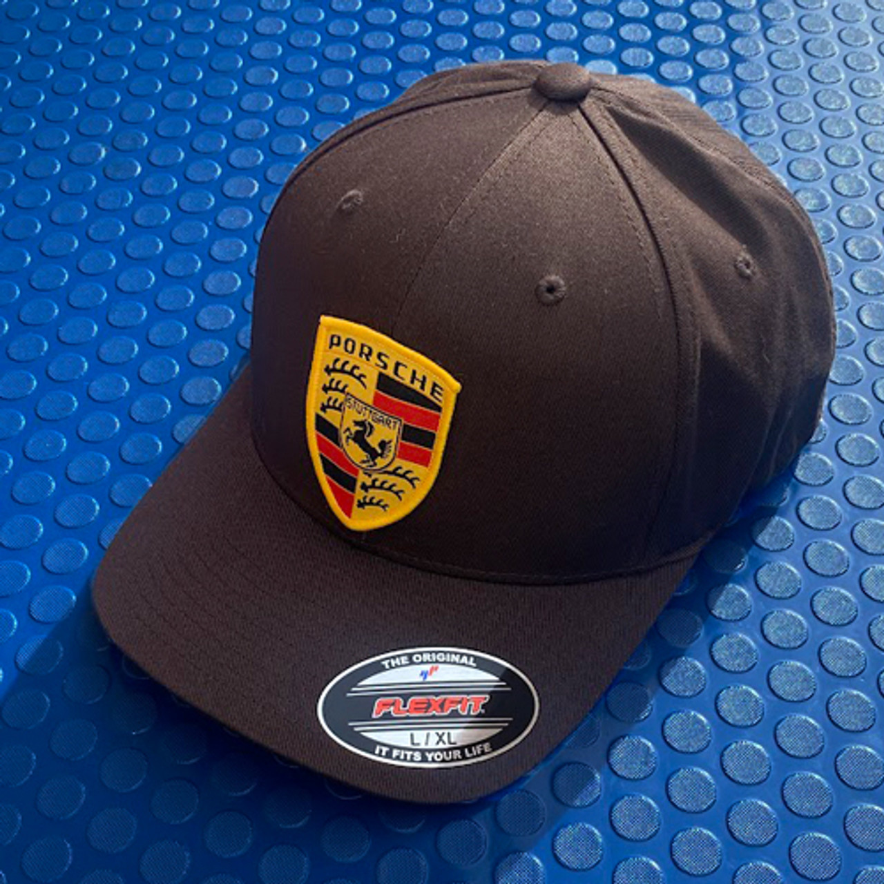 PORSCHE 356 / 911 / 912 Cap With Embroidered Patch (4-Colors Black