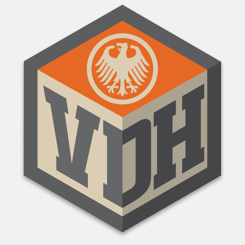 VDH Cubist Logo VW Sticker