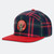 Limited Edition Praise the Lowered Tartan Plaid Cap in Red and Blue