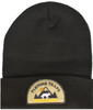 Coyote Trapper Mountain Beanie - Black