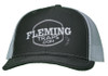 Fleming Traps Hat - Charcoal/White