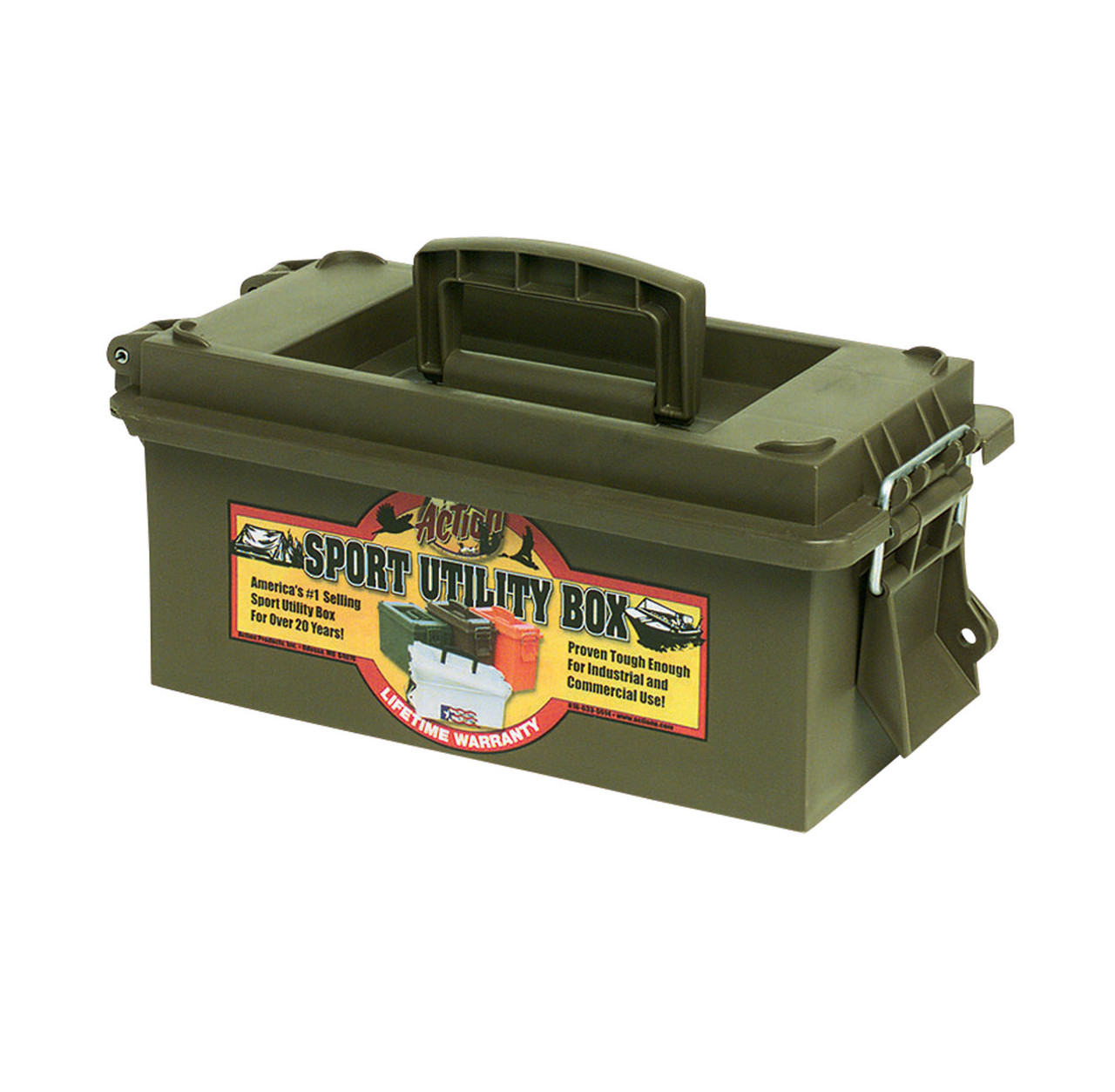 Sport Utility Dry Box - Olive Green - Small