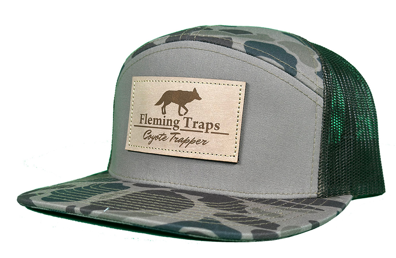 Coyote Trapper Hat - Bark Duck Camo - 168P