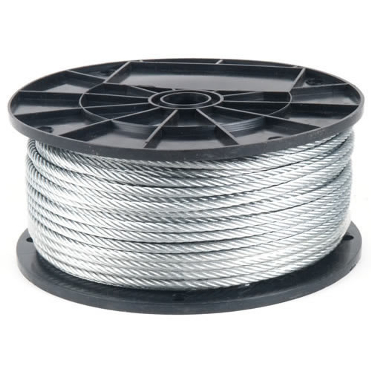 1/8" 7x7 Galvanized Aircraft High Grade Cable - 100 Ft