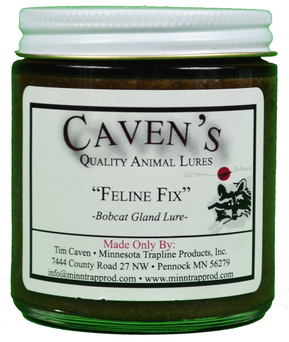 Cavens Feline Fix Bobcat Lure - 1 Oz Natural Gland Scent For Trapping