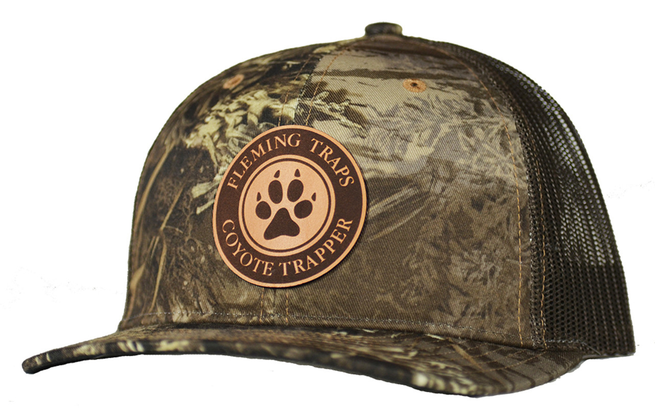 Coyote Trapper Paw Hat - Realtree Max/Brown