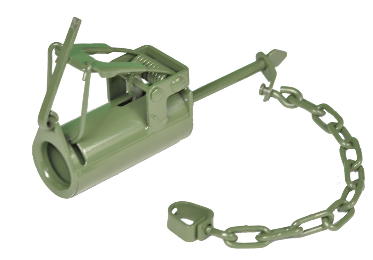 Fleming Dog Proof Raccoon Trap - Green