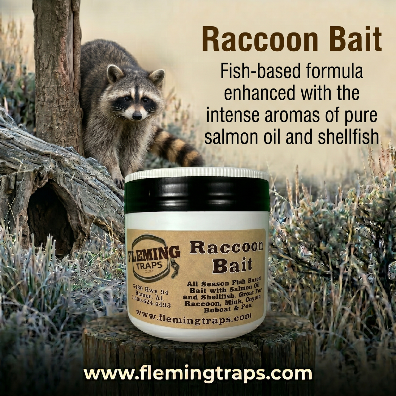 Raccoon Bait - 16 oz.