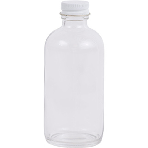 Glass Lure Bottle - Boston Round - 4 oz. Glass Lure Bottle - Boston Round - 4 oz.