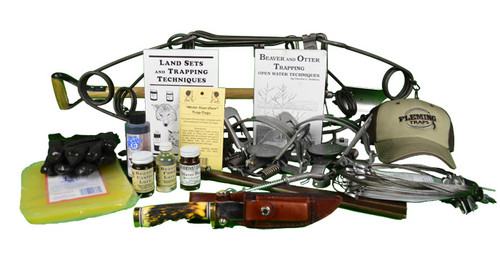 PcsOutdoors Deluxe Coyote Trapping Starter Kit (24 Pieces) USA