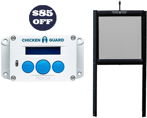 ChickenGuard Chicken Coop Door Kit With Locking Door - Premium ChickenGuard Chicken Coop Door Kit With Locking Door - Premium
