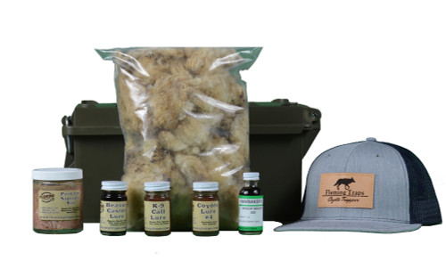 PcsOutdoors Deluxe Coyote Trapping Starter Kit (24 Pieces) USA