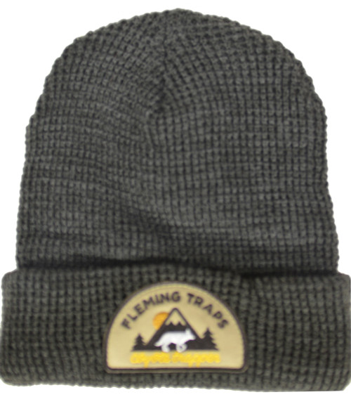 Coyote Trapper Mountain Beanie - Heather Charcoal Coyote Trapper Mountain Beanie - Heather Charcoal