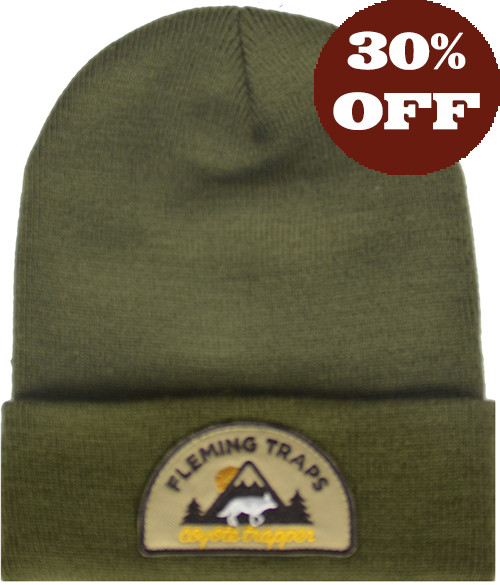 Coyote Trapper Mountain Beanie - Loden Coyote Trapper Mountain Beanie - Loden
