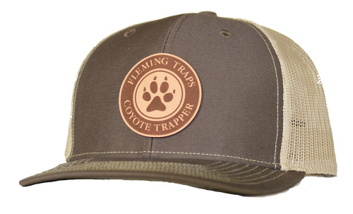 Coyote Trapper Paw Hat - Brown/Khaki Coyote Trapper Paw Hat - Brown/Khaki