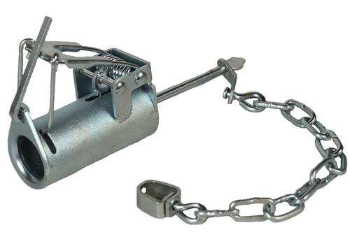 Fleming Dog Proof Raccoon Trap - Galvanized Fleming Dog Proof Raccoon Trap - Galvanized