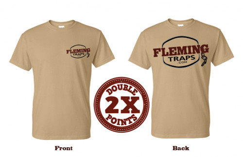 Fleming Traps T-Shirt - Tan Fleming Traps T-Shirt - Tan