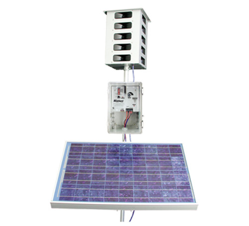 Mega Blaster Bird Repellent With Solar Panel Mega Blaster Bird Repellent With Solar Panel