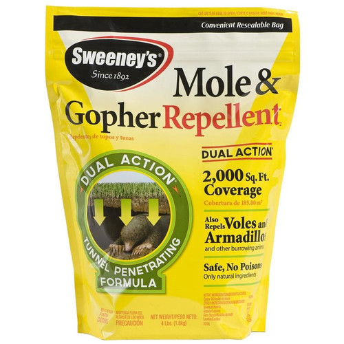 Mole and Gopher Repellent - 4 lb. Mole and Gopher Repellent - 4 lb.