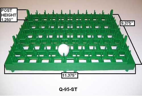 Plastic Quail Egg Tray - Q-95-ST Plastic Quail Egg Tray - Q-95-ST