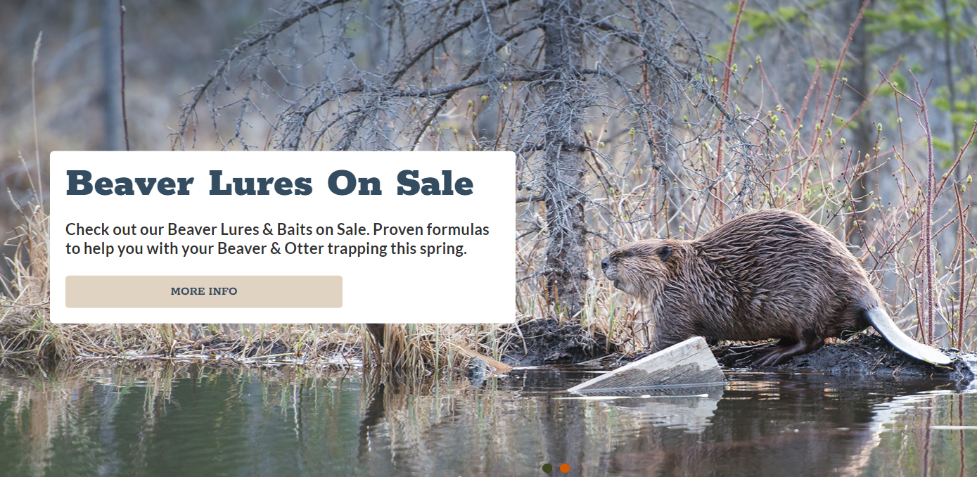Beaver Lures & Baits on Sale Fleming Traps