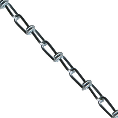 #2/0 Double Loop Chain - Per Foot