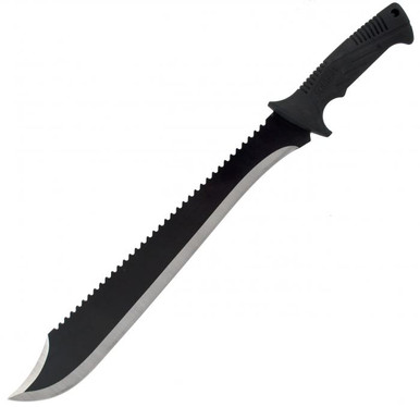 Texsport 15 In Zombie Slasher Machete with Sheath at Glen's