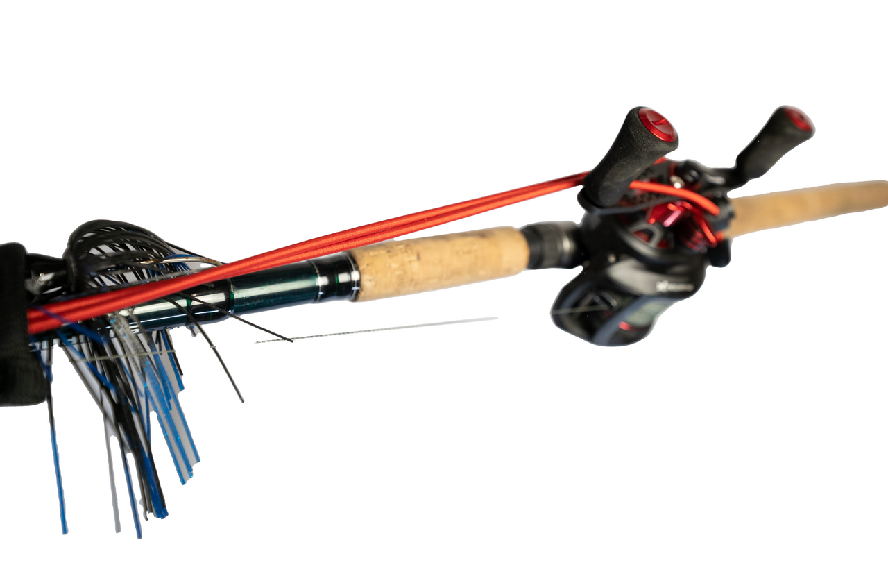 Generic Lixada 2 Pack Fishing Rod Sleeve Strap Belt Fishing Pole
