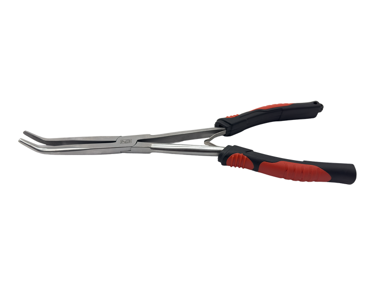 12 Inch Stainless Bent Needle Nose Pliers