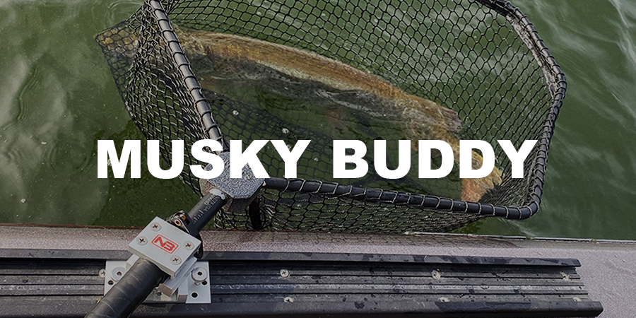 Musky Buddy - Track Mount Net Holder