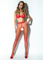 Amour Hip Gloss 20D Crotchless Tights