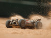 ARRMA 1/14 TYPHON GROM 223S BLX 4X4 BUGGY (NO BATT/CHARGER) SILVER – BRUSHLESS MOTOR  action shot