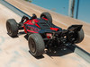 ARRMA 1/14 TYPHON GROM 223S BLX 4X4 WITH BATTERY/CHARGER RED – BRUSHLESS MOTOR outside rear