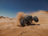 ARRMA BIG ROCK™ 6S 4X4 BLX 1/7 Scale Electric Monster Truck RTR – Gunmetal in sand