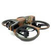 DJI Avata 2 Decal Kit – Green/Brown Spitfire from the front