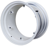 15x24 6 Clamp Rim - White