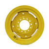 8x15 6 Hole Implement Wheel 5-5/8" Backside w/Valve Guard - JD Yellow