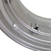 16x30 6 Clamp (On Deep Well) Rim - Silver Mist