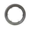 16x30 6 Clamp (On Deep Well) Rim - Silver Mist