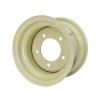 6x10 5 Hole Ag Implement Wheel 3-1/4" Backside - Off White